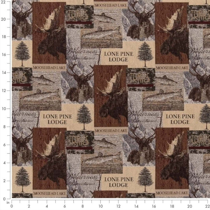 Lodge Fabric D2674 Charlotte Fabrics