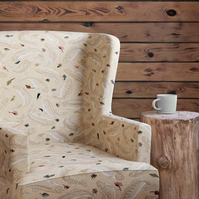 Fishing Khaki Fabric D2680 Charlotte Fabrics