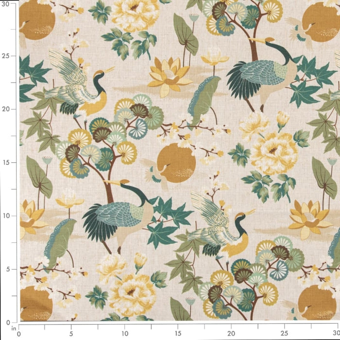 D3317 Sage Fabric Charlotte Fabrics