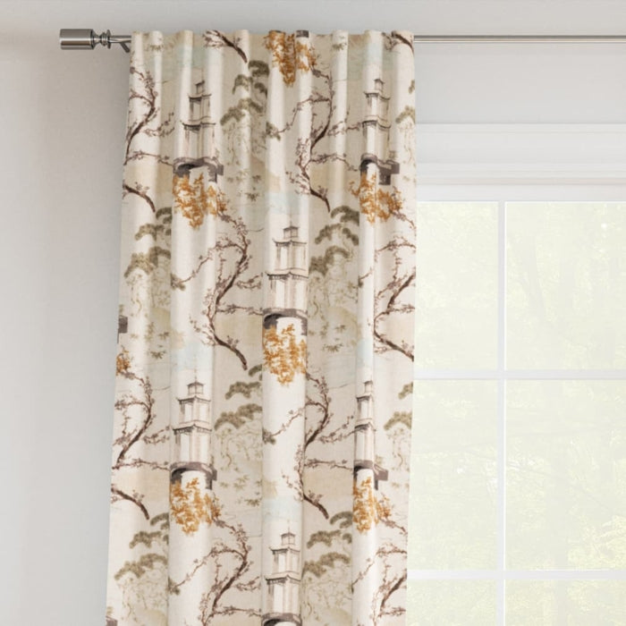 D3354 Ivory Fabric Charlotte Fabrics