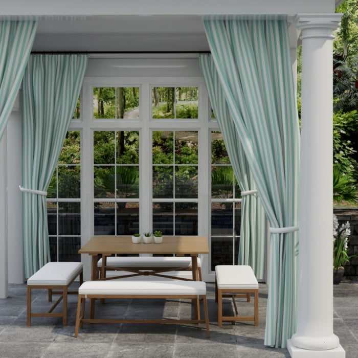 Tiki Glacier Fabric D3468 Charlotte Fabrics