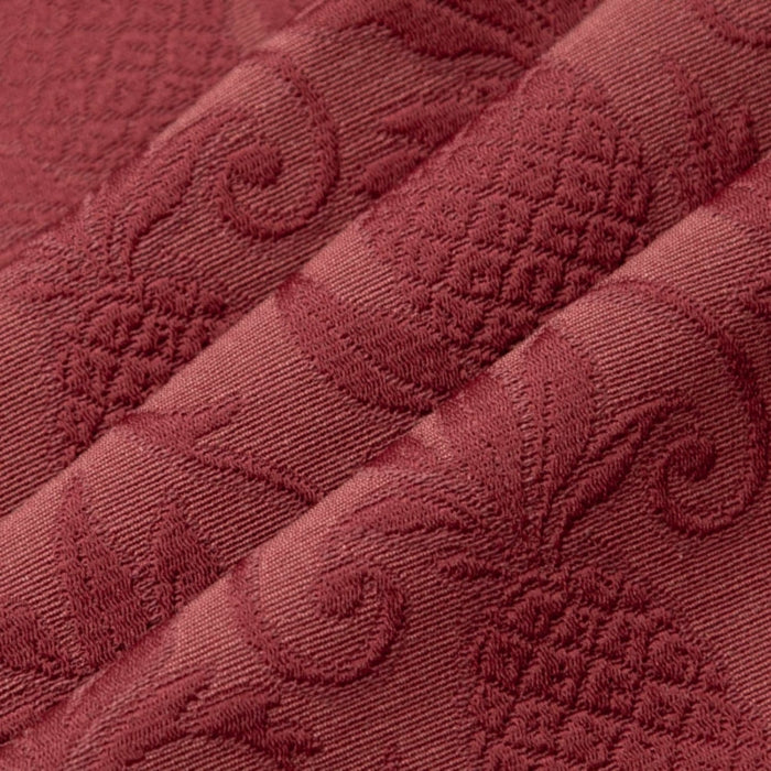 D3574 Red Pineapple Fabric Charlotte Fabrics
