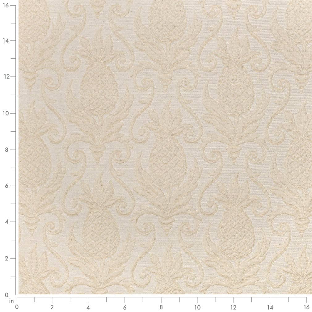 D3576 Pearl Pineapple Fabric Charlotte Fabrics
