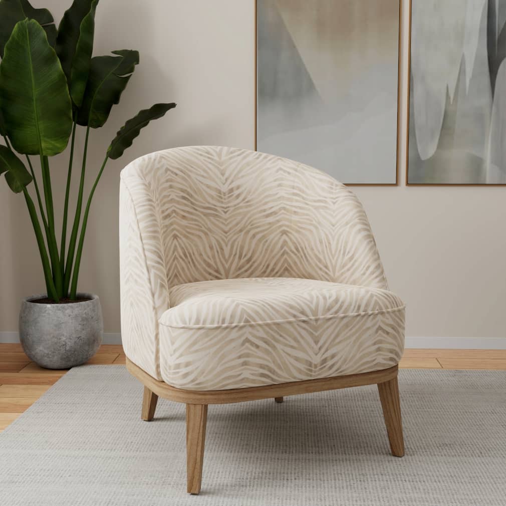 D3800 Dove Fabric Charlotte Fabrics