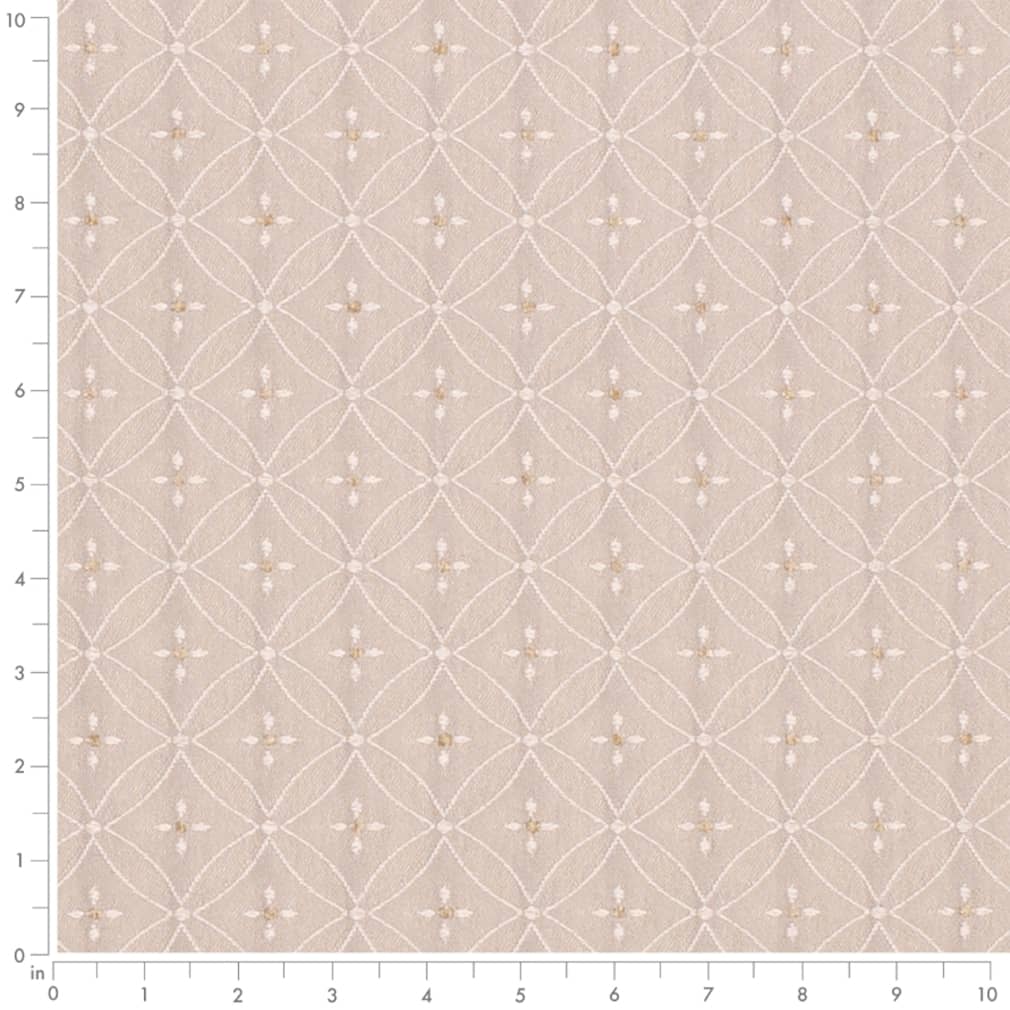 D4086 Taupe Bria Fabric Charlotte Fabrics