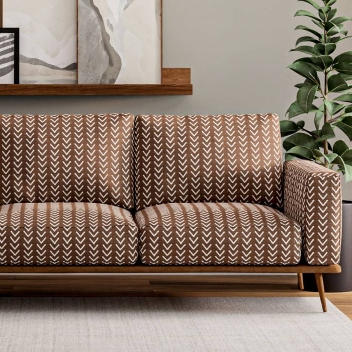 D4101 Caramel Fabric D4101 Charlotte Fabrics