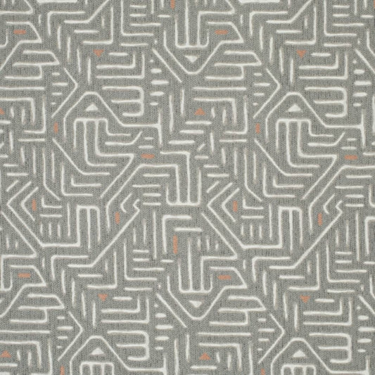 D4102 Silver Fabric D4102 Charlotte Fabrics