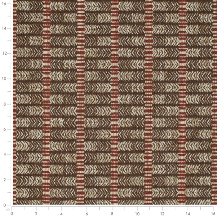 D4105 Brick Fabric Charlotte Fabrics