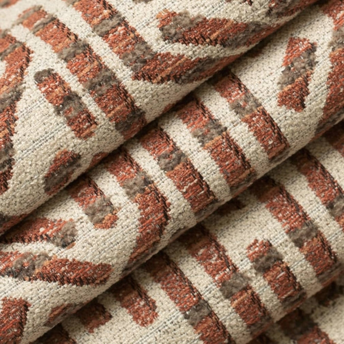 Terracotta Fabric D4114 Charlotte Fabrics