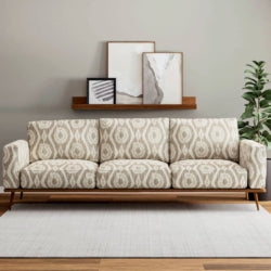D4137 Coffee Fabric D4137 Charlotte Fabrics
