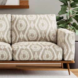 D4137 Coffee Fabric D4137 Charlotte Fabrics