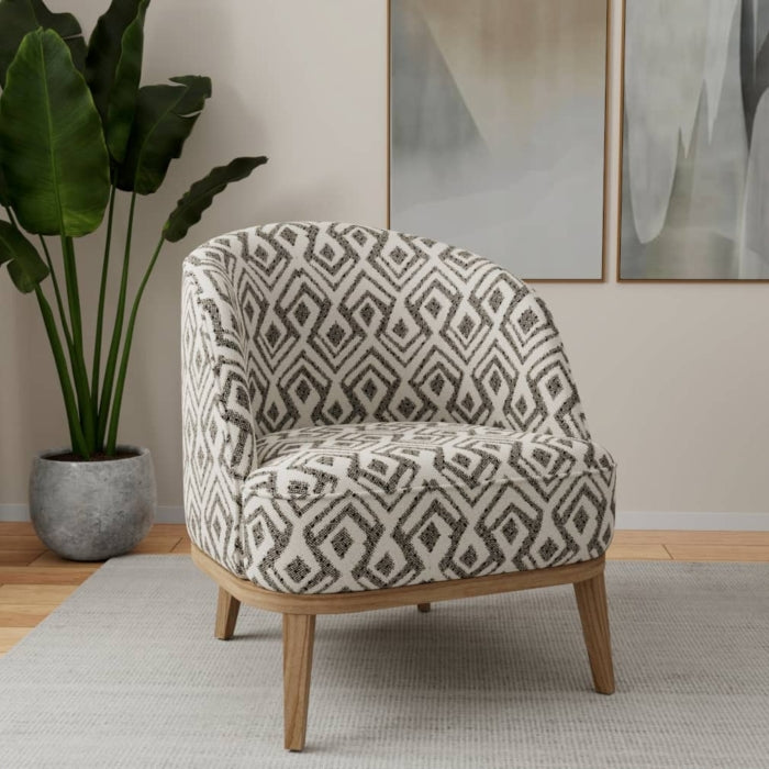 D4141 Ebony Fabric Charlotte Fabrics