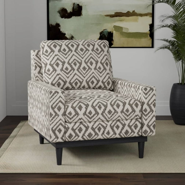 D4141 Ebony Fabric Charlotte Fabrics