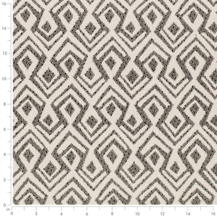 D4141 Ebony Fabric Charlotte Fabrics