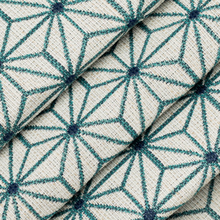 D4314 Lagoon Fabric Charlotte Fabrics