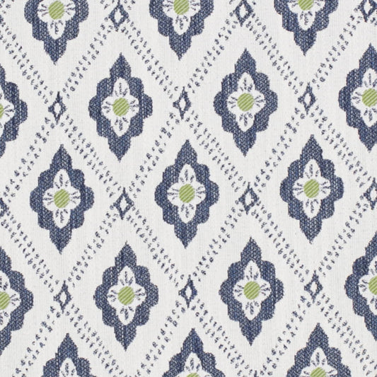 D4330 Sapphire Fabric Charlotte Fabrics