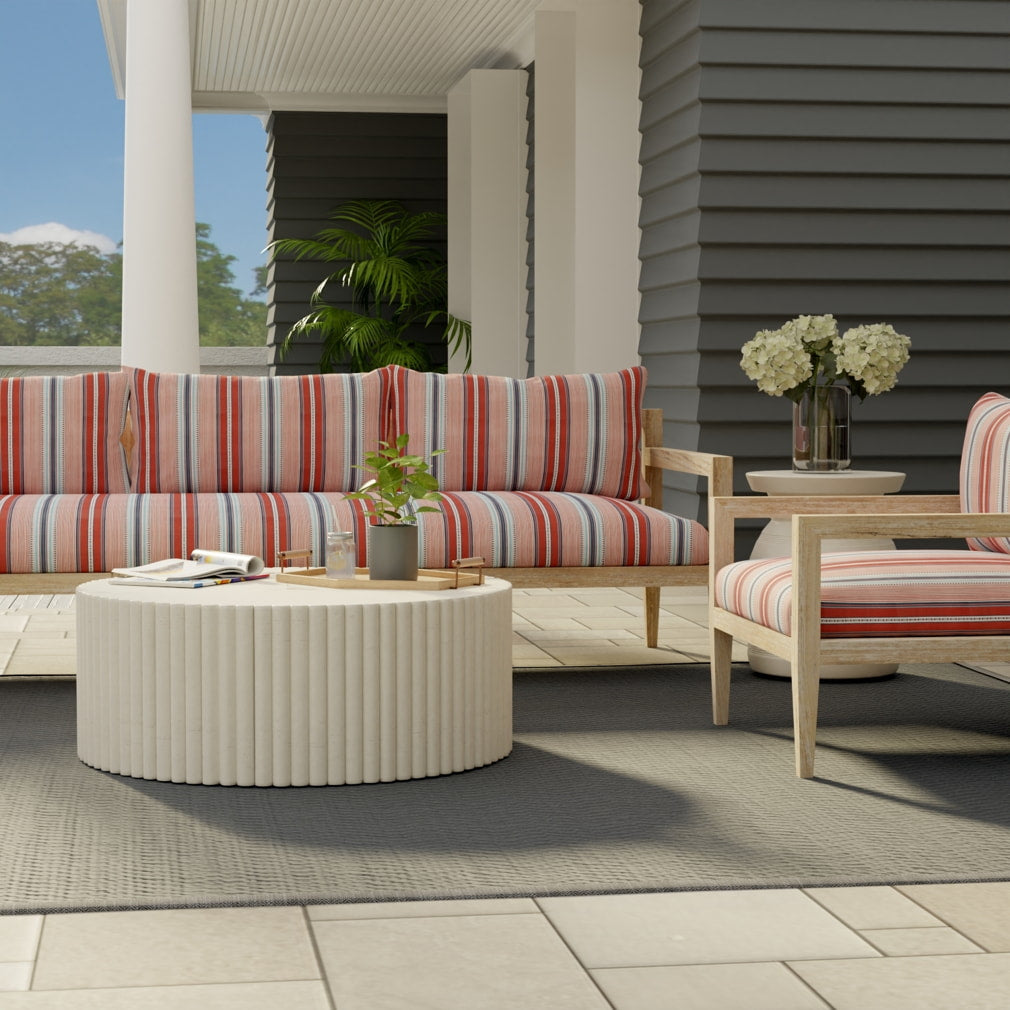 Terrace Poppy Fabric D4564 Charlotte Fabrics