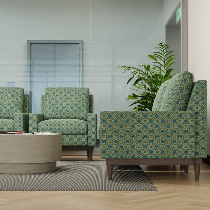 D4634 Teal Fabric D4634 Charlotte Fabrics