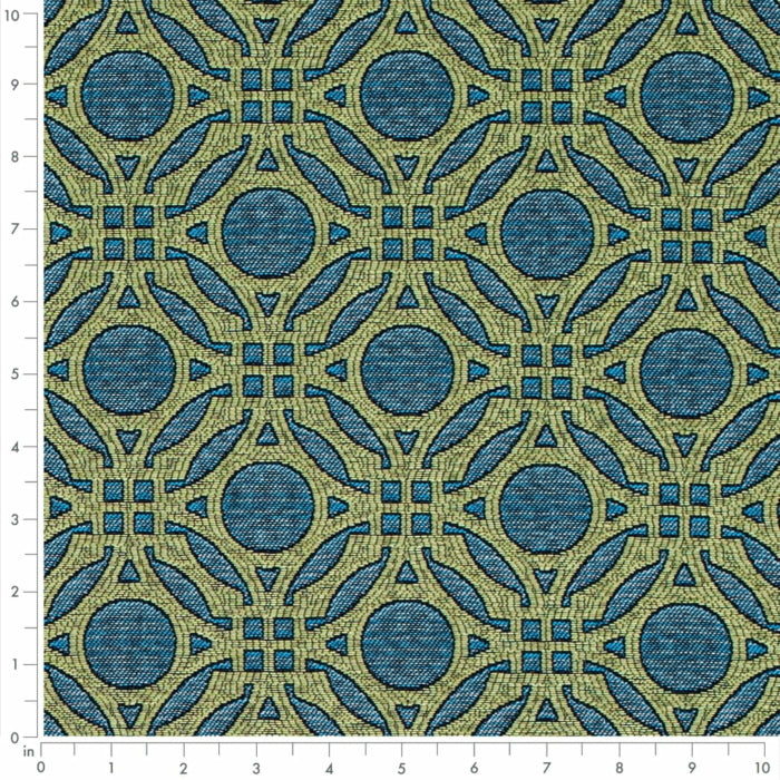 D4634 Teal Fabric D4634 Charlotte Fabrics