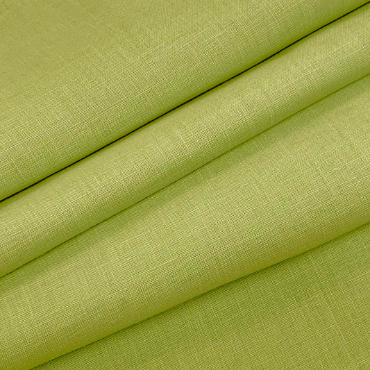 EMMA LINEN APPLE GREEN Magnolia Fabrics