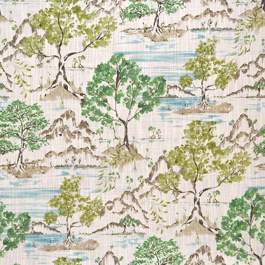 KRONUS GREEN Magnolia Fabrics