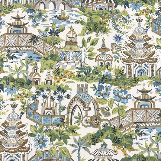 KYOTO BLUEGREEN Magnolia Fabrics