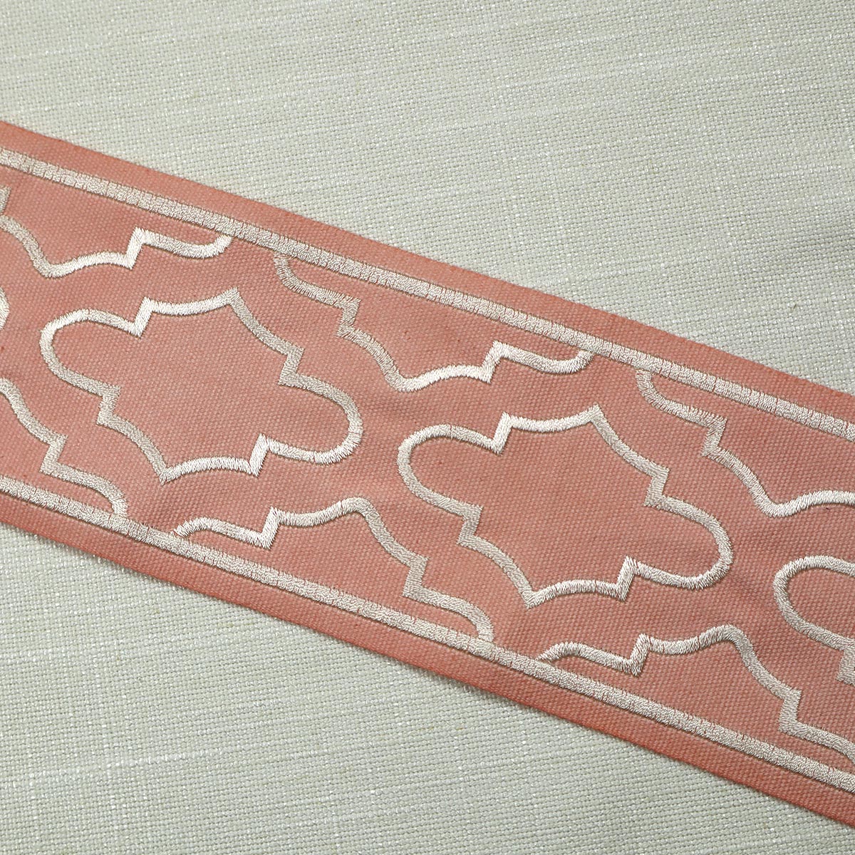 LINDY EMB TAPE PINK Mag Fabrics
