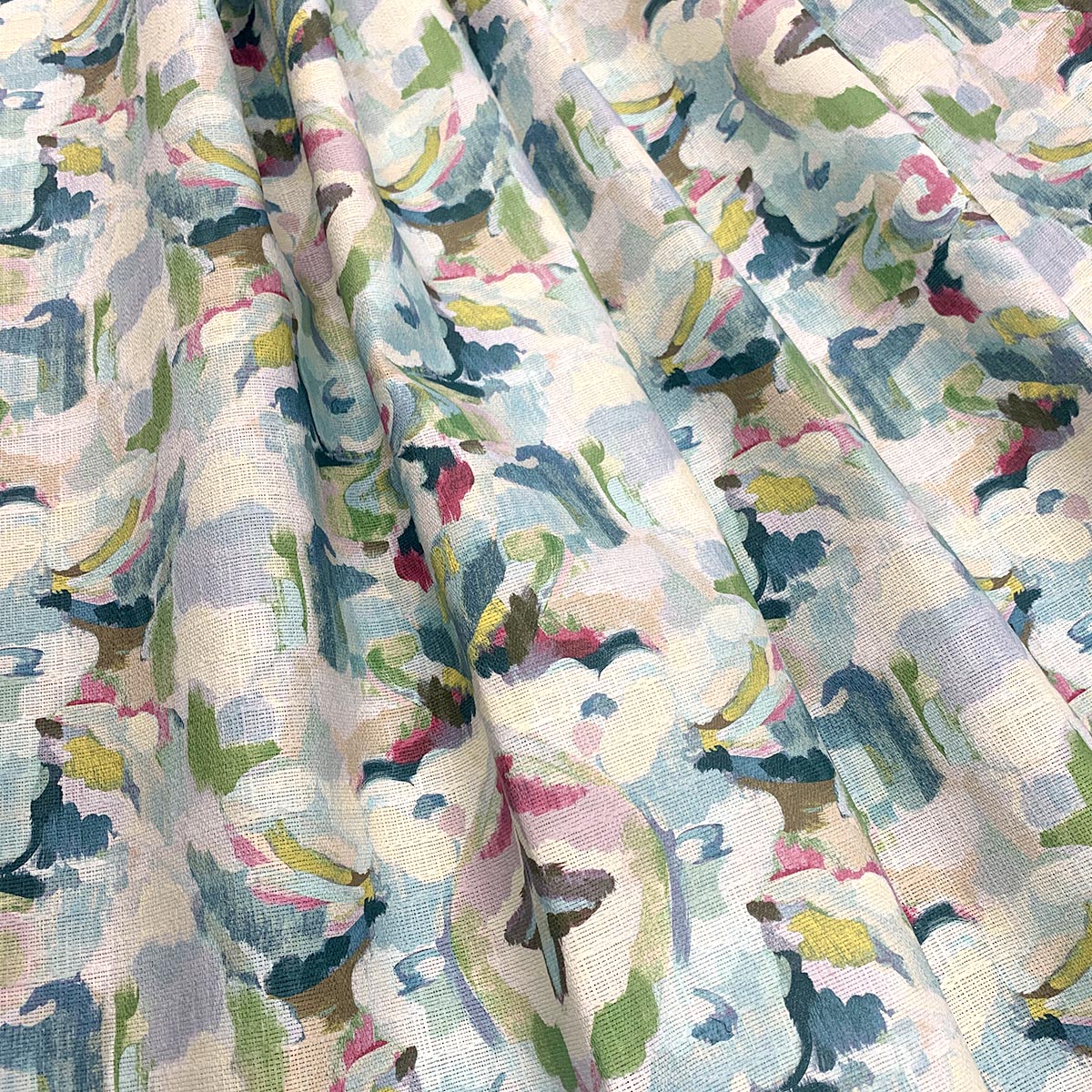 PAINTERLY LAGOON Mag Fabrics