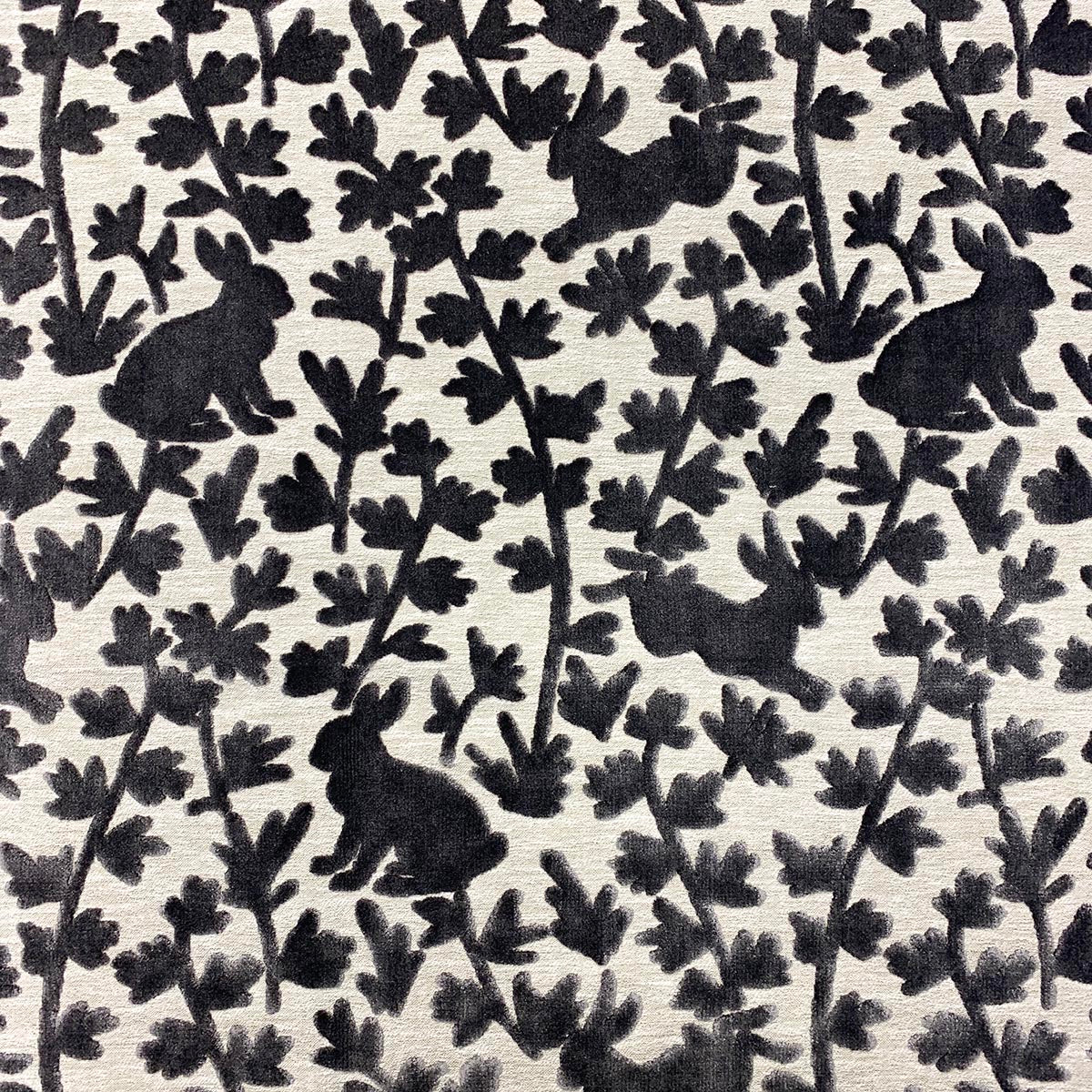 THUMPER CHARCOAL Mag Fabrics