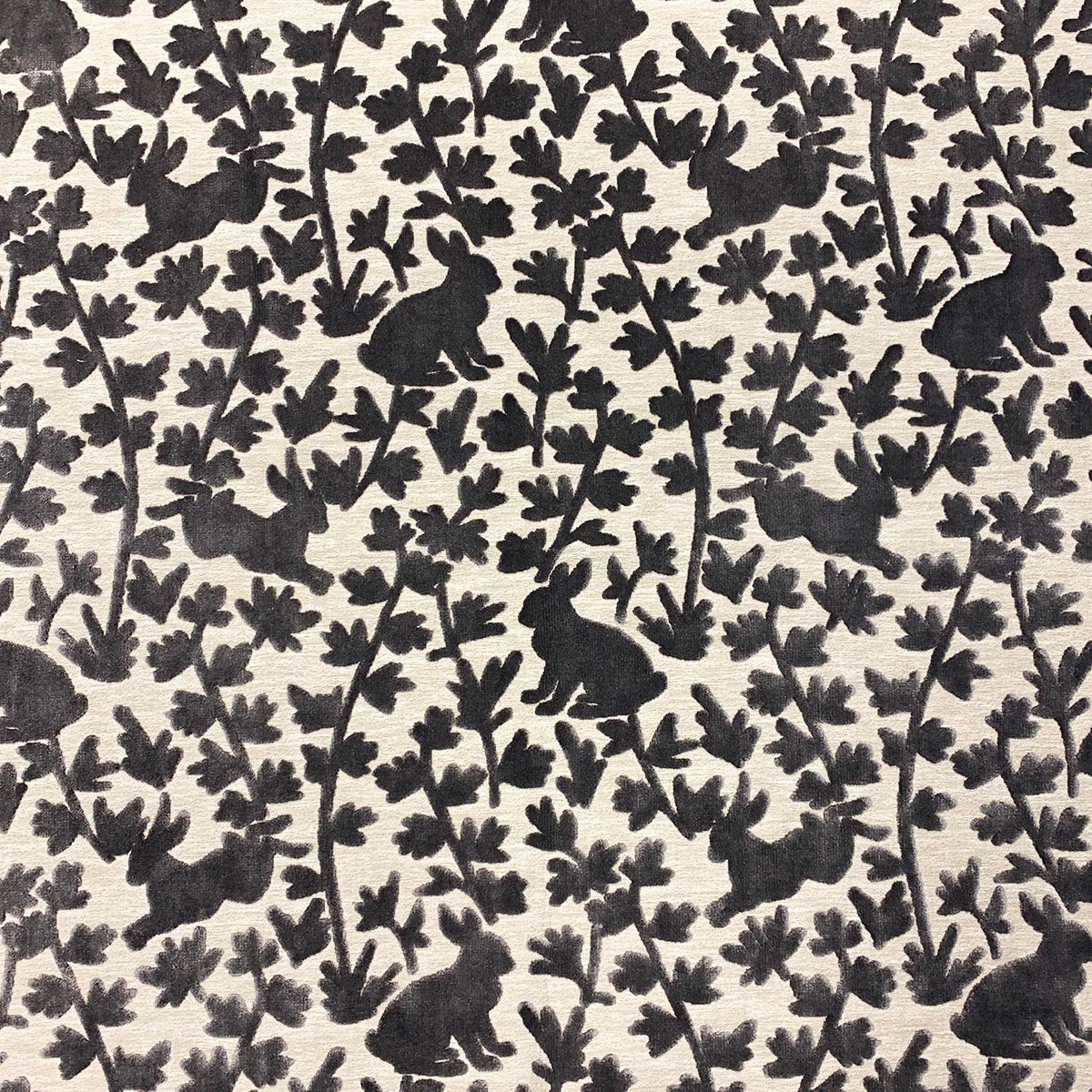 THUMPER CHARCOAL Mag Fabrics