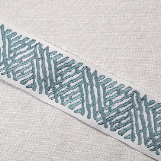 TRELLI EMB TAPE JADE Mag Fabrics