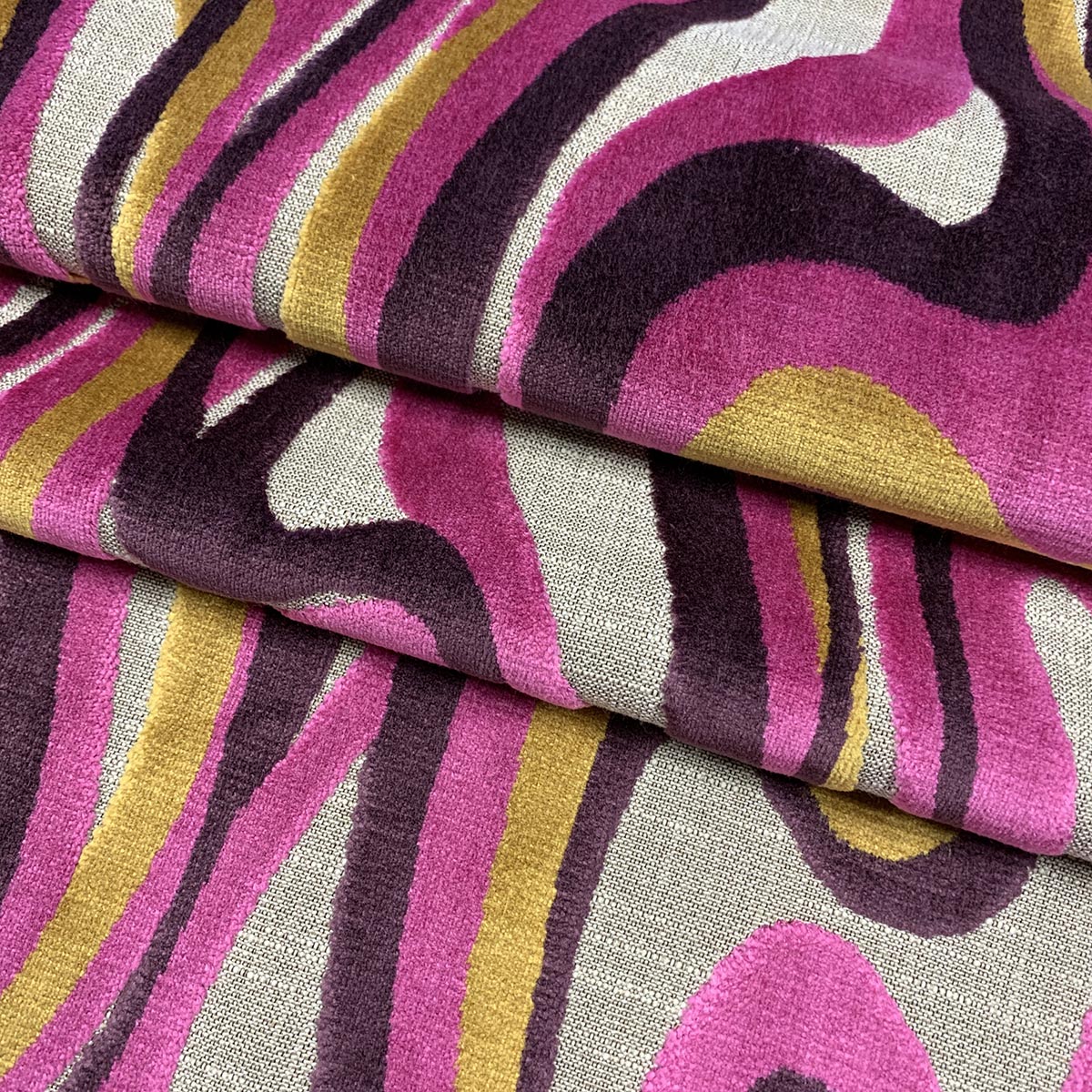 WAZE MAGENTA Mag Fabrics